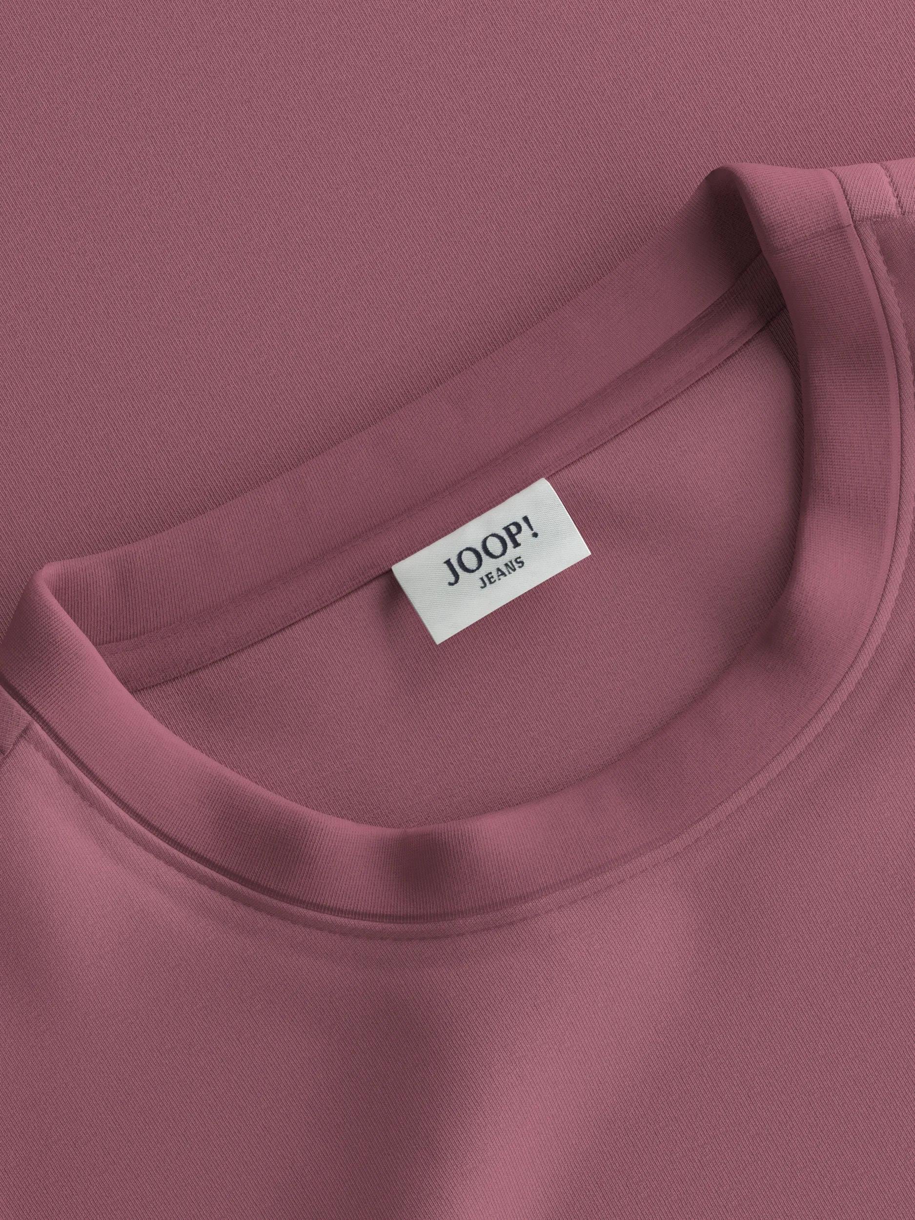 T-Shirt JOOP JEANS "Alphis", Herren, Gr. M, rosa (medium pink), Single Jersey, Obermaterial: 100% Baumwolle, regular fit, Rundhals, Shirts T-Shirt medium pink M