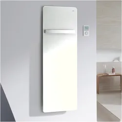 Zehnder Design-Heizkörper Vitalo Bar elektrisch, 1250x16x400 mm, Light Grey