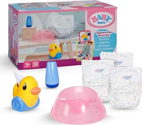 BABY born Set mit Töpfchen