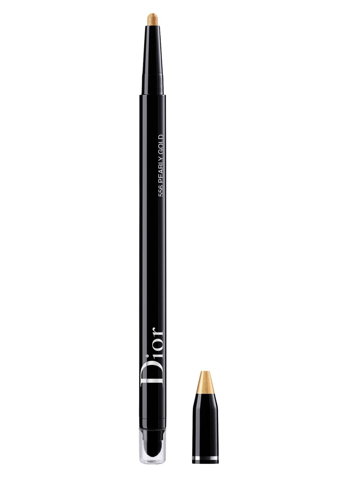 Christian Dior Diorshow, Waterproof, Double-Ended, Intense Color, Liquid Eyeliner, 556, Gold, 0.2 g