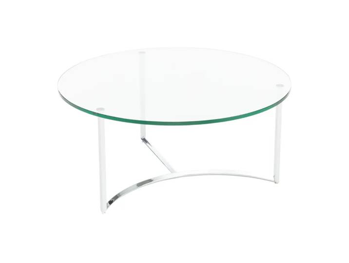 Klubtisch System Moon, Johann Jakob, transparent, Glas