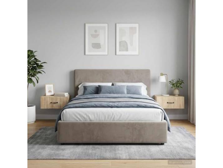 LPERTGFHU Wand-Nachttisch 2er Set Sonoma-Eiche Schlafzimmer Nachtschrank Platzsparend, Modernes Design, Robuster Holzwerkstoff, Inklusive Schubladen