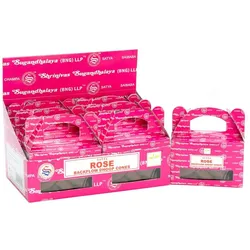 Box of  - Satya Rose  Backflow Dhoop Cone