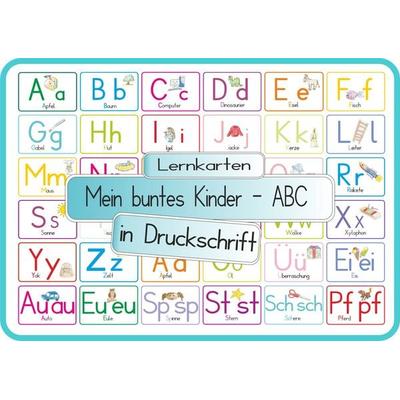 Mein buntes Kinder-ABC Druckschrift mit Umlauten, Doppellauten und Sp, St, Sch und Pf, Sonstige von Helga Momm, E & Z Verlag GmbH
