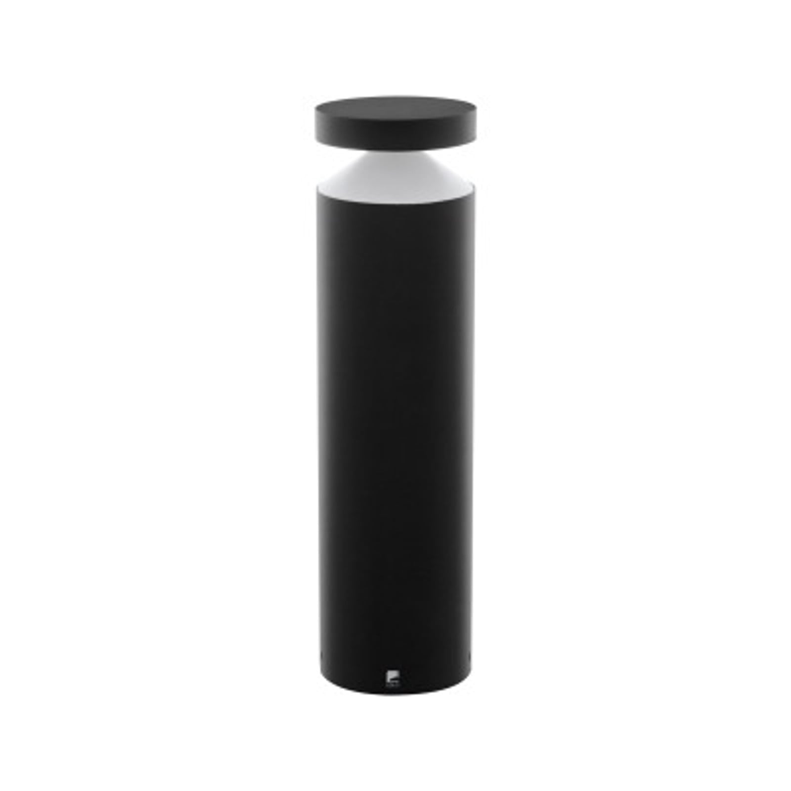 Eglo Ledspot Melzo Zwarte Tuinbollard van Metaal