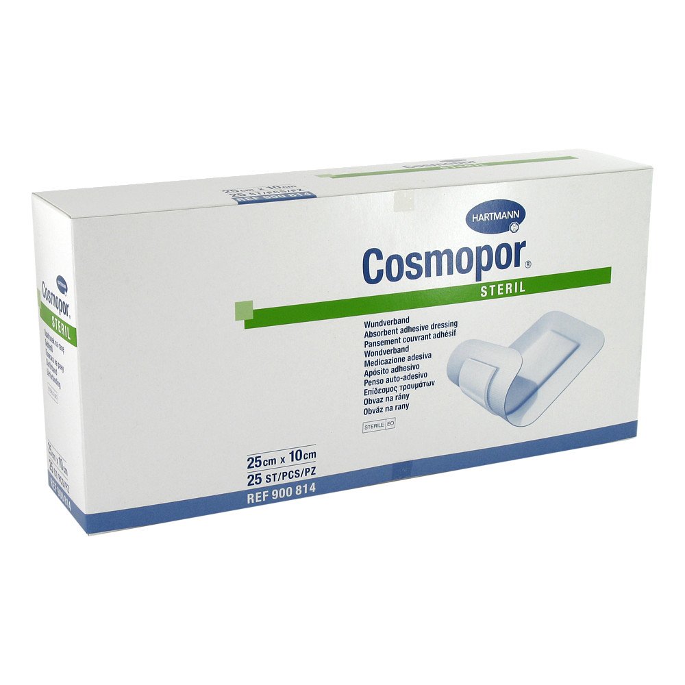 PAUL HARTMANN AG Cosmopor steril 10x25 cm 04302086