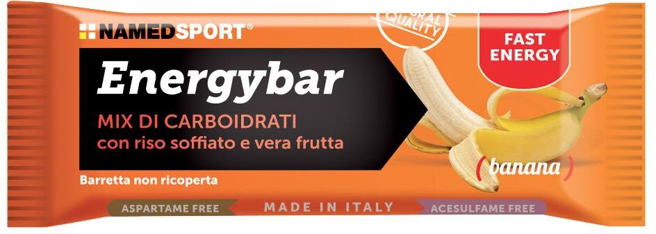NAMEDSPORT Srl Named Sport - Energy Bar Banana 35g - Barretta Energetica alla Banana