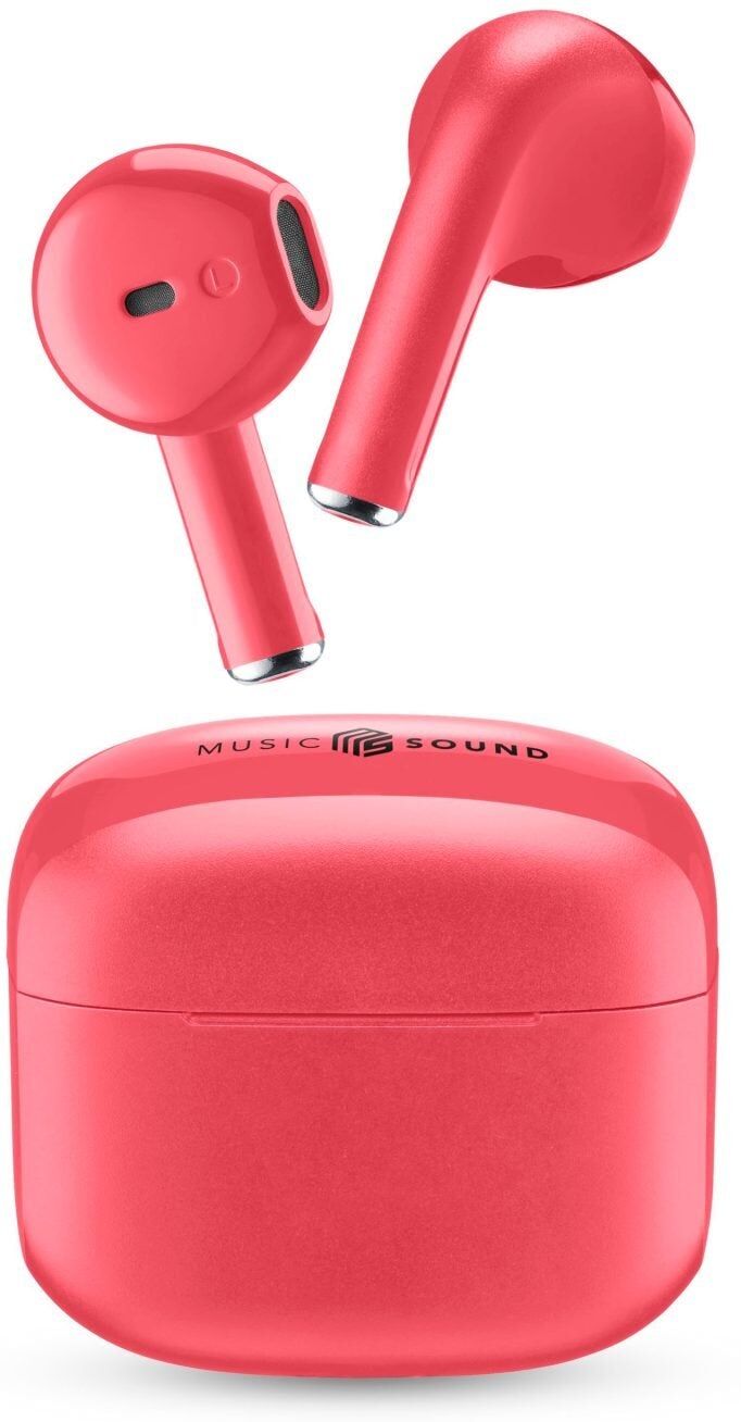 Music Sound SWAG Wirelss Earphones - Pink, New