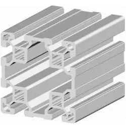 RS PRO, Profil + Stange, Silber Manuelle Produktionssysteme Aluminiu