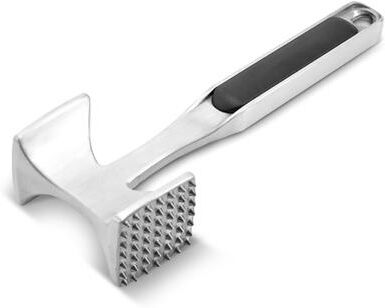 Cheer Collection Multi Sided Meat Tenderizer Lightweight Aluminum Tool for Tenderizing and Flattening