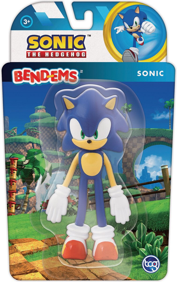 BOTI Sonic the Hedgehog Bend-Ems Figure-Sonic (Diversen) Nieuw