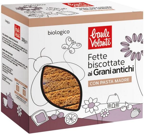Biotobio Fette Biscottate Grani Antichi