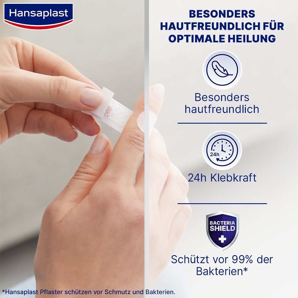 Hansaplast Sensitive Pflast.hypoallergen Strips x3 3x40 St Pflaster