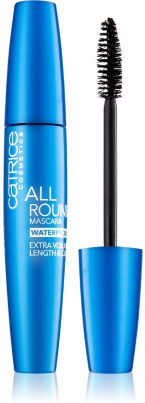 Catrice Allround lengthening, curling and volumising mascara waterproof shade 010 Blackest Black 12 ml