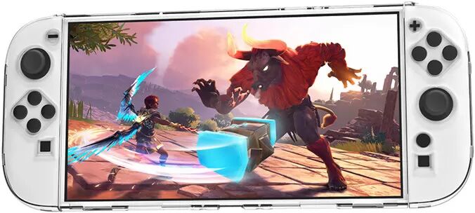 INF Kristallklare Schutzhülle für Switch 2 Handheld-Konsole