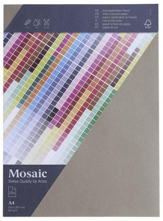artoz Briefpapier DIN A4 90 g/m² Zement 947925-217