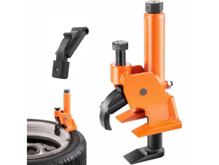 VEVOR Détalonneur de Pneu 96\,5-106\,7 mm Décolle Pneu Manuel en Acier Outil Démonte Pneu Portable Léger pour Décoller Facilement Rapidement Pneu de la Jante sans Dommage Voiture Atelier Garage en Route