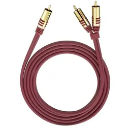 Oehlbach Nf Y-Sub (5 m, Cinch Kabel), Audiokabel