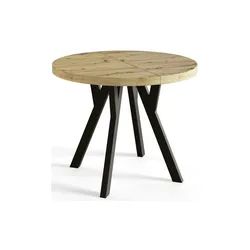 Esstisch ausziehbar  ¦ holzfarben Ø: 100.0