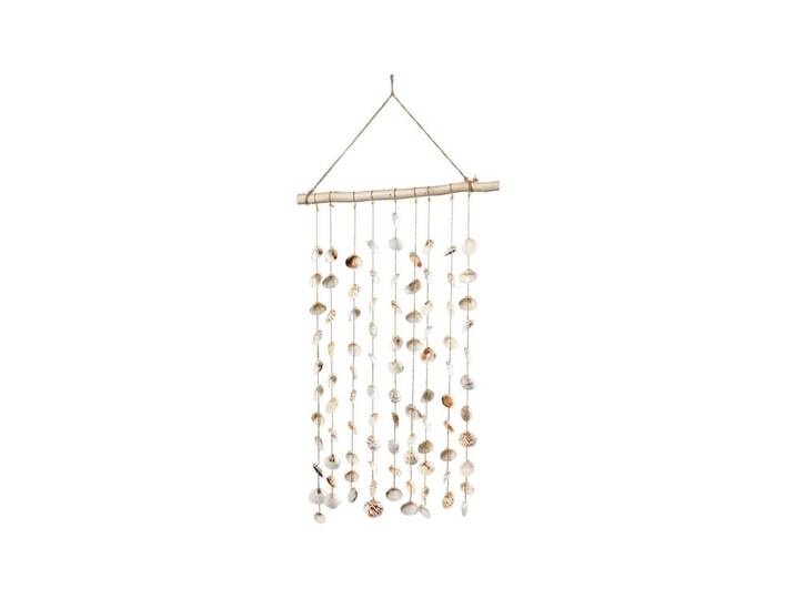 Dekohänger Muscheln 90 cm , beige (nature), H:50cm, Dekohänger, Dekohänger
