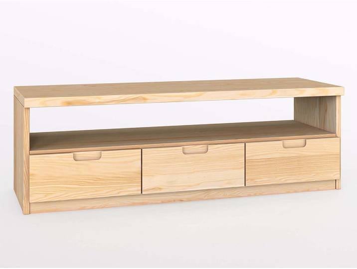 Lowboard „Lukas“ Esche Massivholz Esche