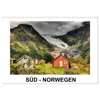 Süd - Norwegen (Wandkalender 2027 DIN A3 quer), CALVENDO Monatskalender