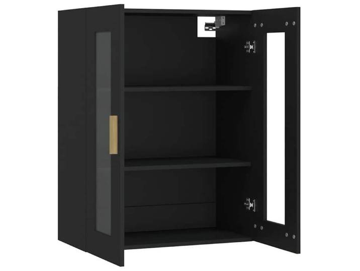 Armoire murale suspendue Noir 69 5x34x90 cm_2 ans garantie_89329