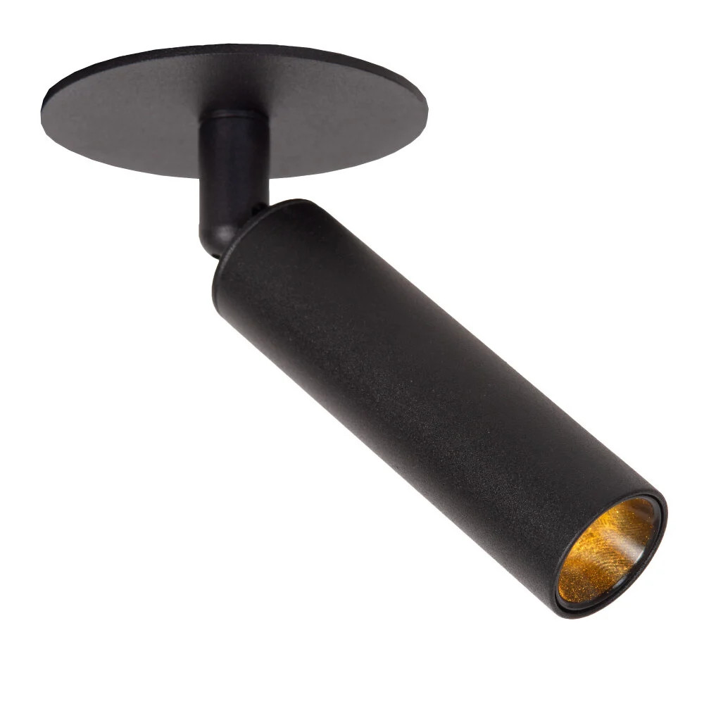 Lucide KEONI Plafondspot LED Zwart Ø 8 cm