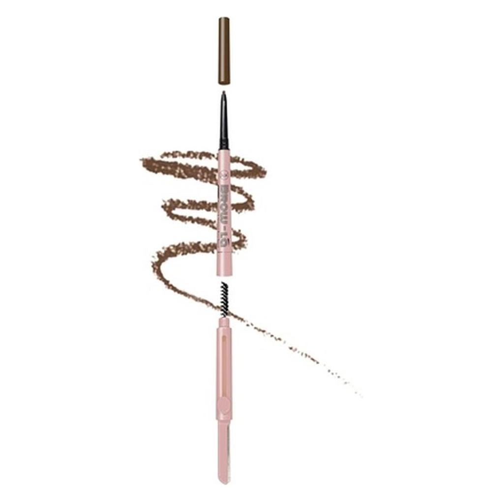 J.Cat Beauty 3 in 1 Mapping and Shaping Brow Pencil Rich Brown Women's Makeup (Rich Brown) (58339296)