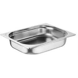 Gastronoble Vogue GN-Behälter GN1/2 - 6,5cm - 4L - 6 Behälter - Edelstahl