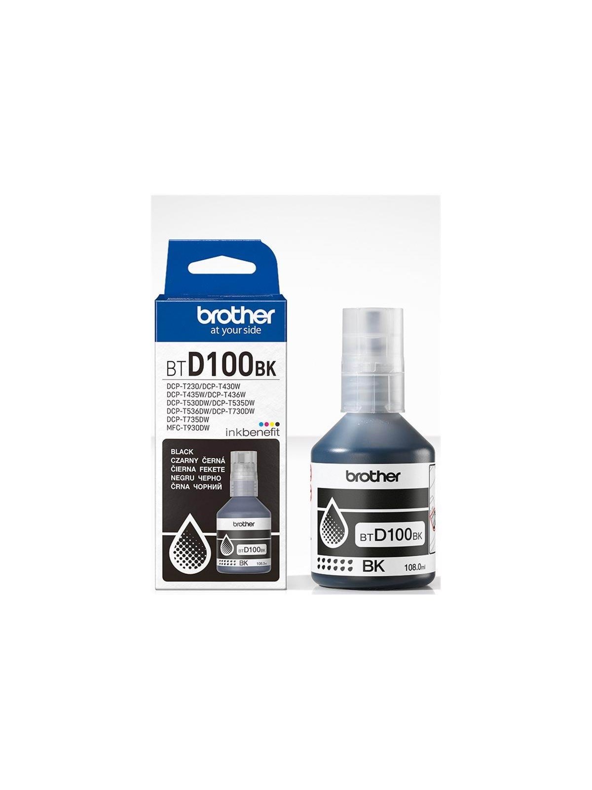 Brother BTD100BK - high capacity - black - original