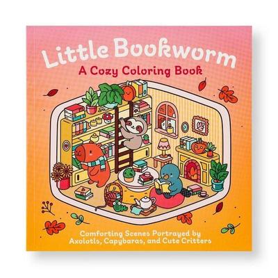 Little Bookworm: A Cozy Coloring Book, Taschenbuch von Insight Editions, Insight Editions USA