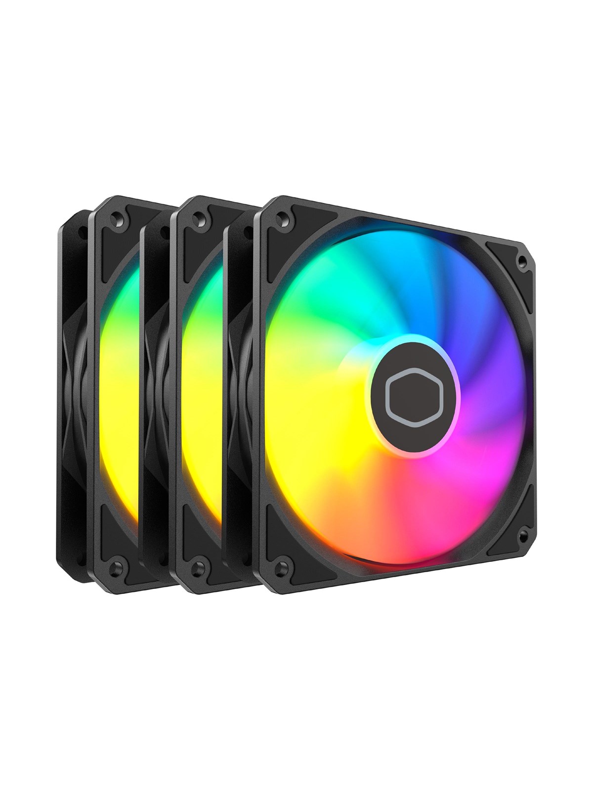 Cooler Master MasterFan MF120 Lite ARGB - Gehäuselüfter - 120mm - Schwarz
