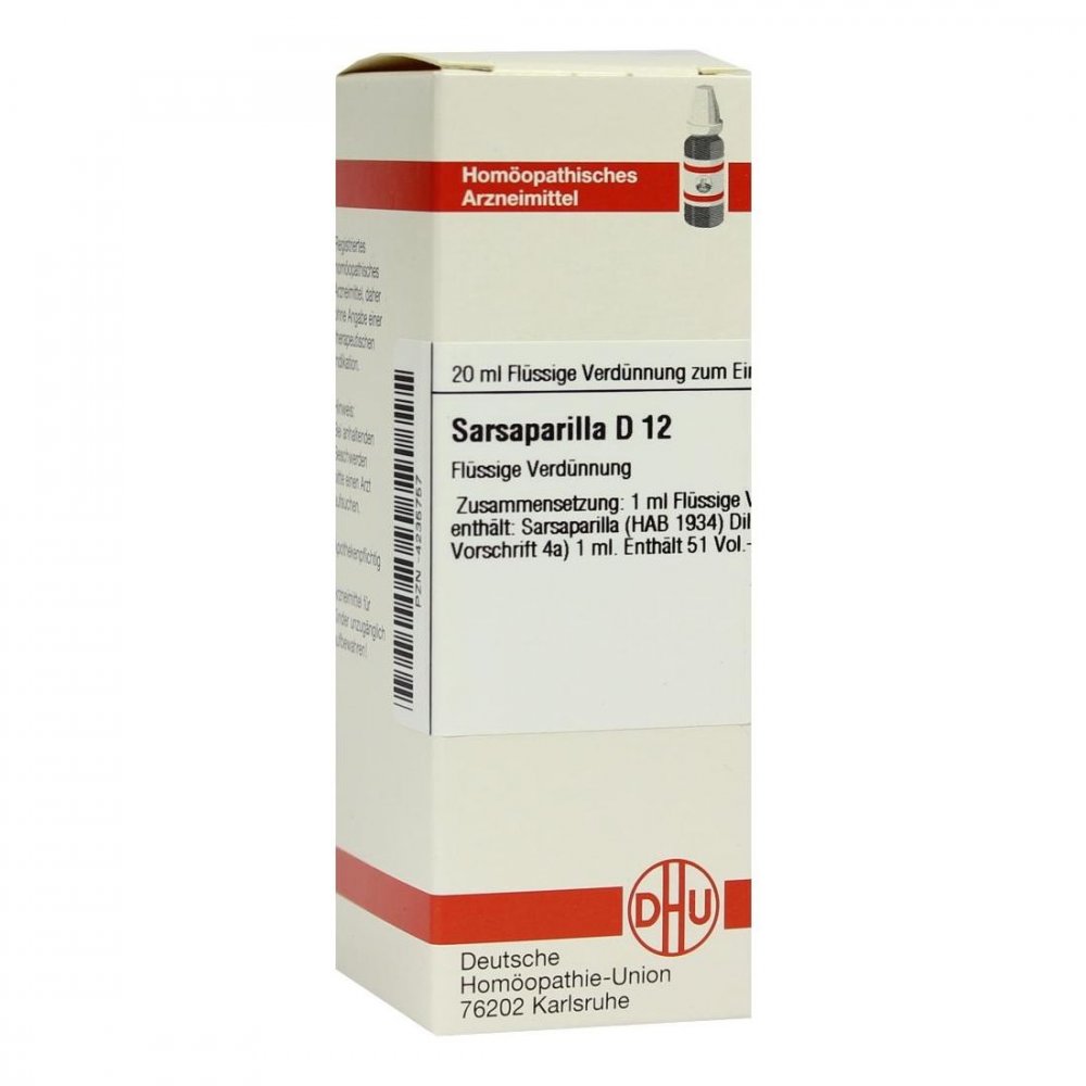 DHU-Arzneimittel GmbH & Co. KG Sarsaparilla D12 Dilution 04235757