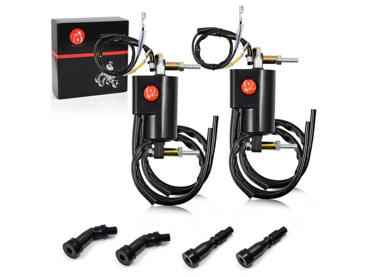 Bobines d'allumage pour Suzuki GS GSK 550 650 750 850 1000 1100, 2 pièces, Kawasaki KZ 550 650 700 750 LTD pour Honda CB 400 500 550