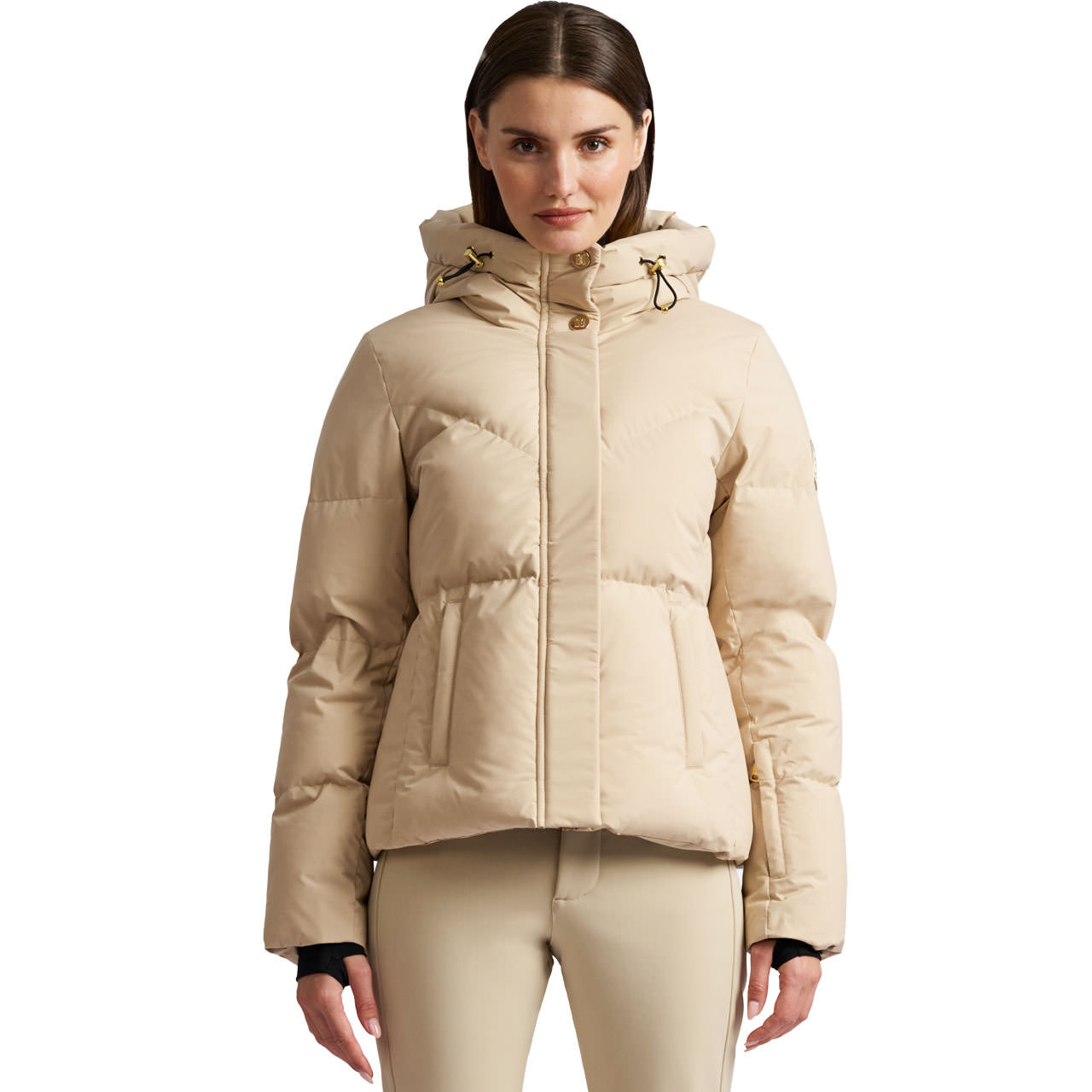 Nikkie Damen Skijacke NASHER hummus - 40