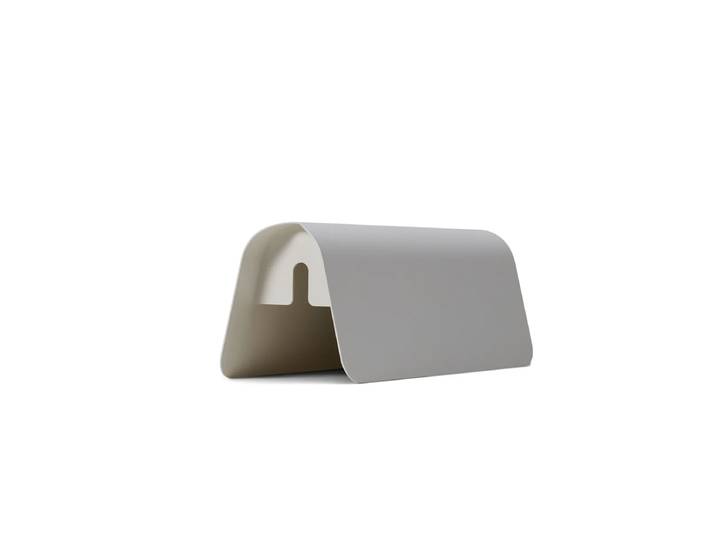 Pedestal - Power Shell, 32 x 12 cm, pearl