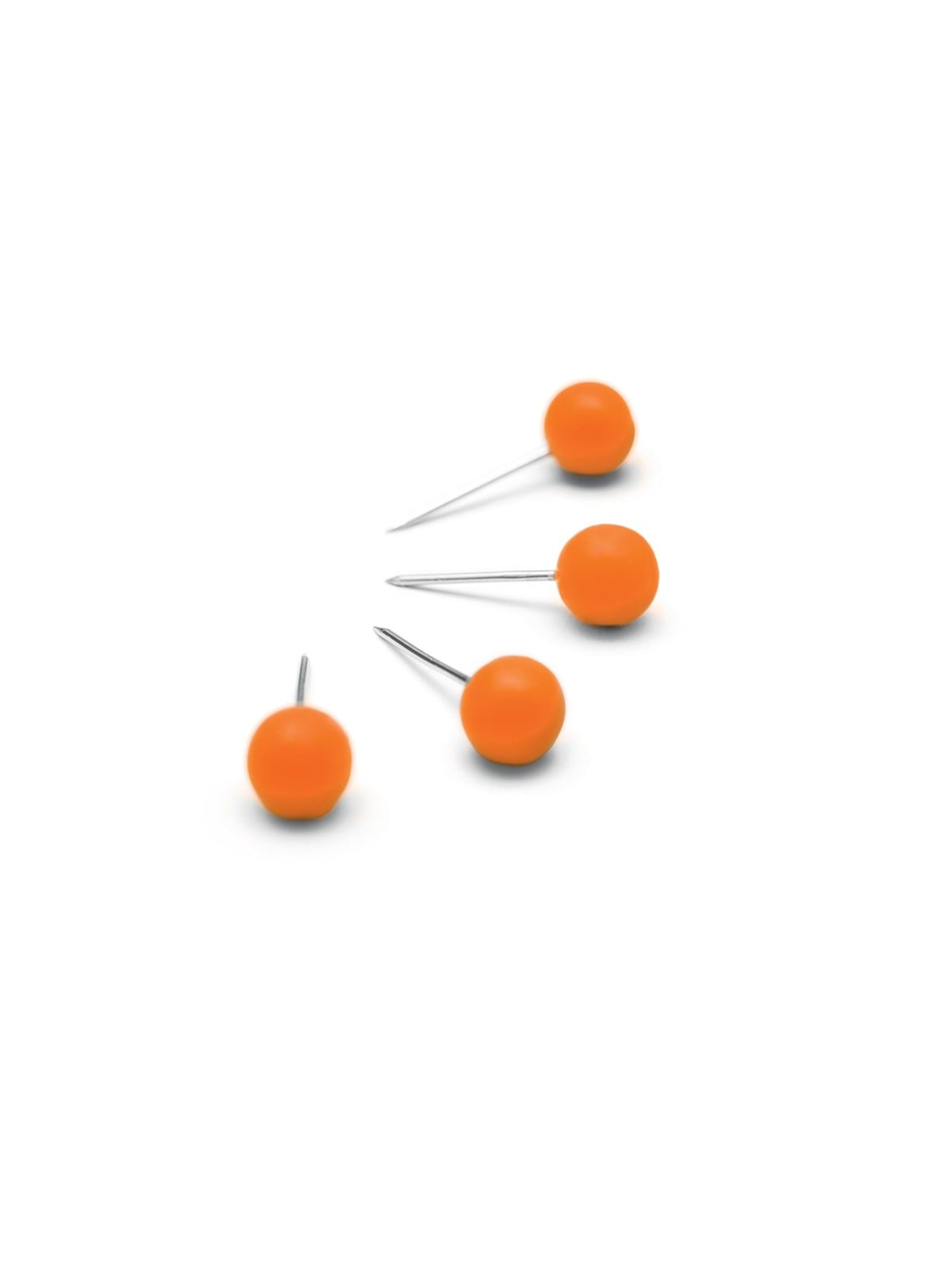 Nobo Pinnwand-Nadeln, 100 Stück, orange