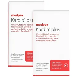 medpex Kardio Plus Kapseln Duo 2X180 St