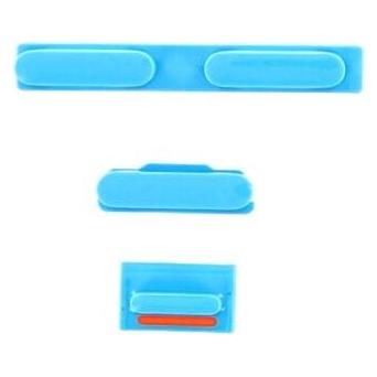 OEM Buttonset Power / Volume / Mute blau für iPhone 5c (Apple iPhone 5c) (25445135)