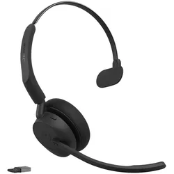 Jabra Evolve3 45 MS Mono Headset On-Ear schwarz