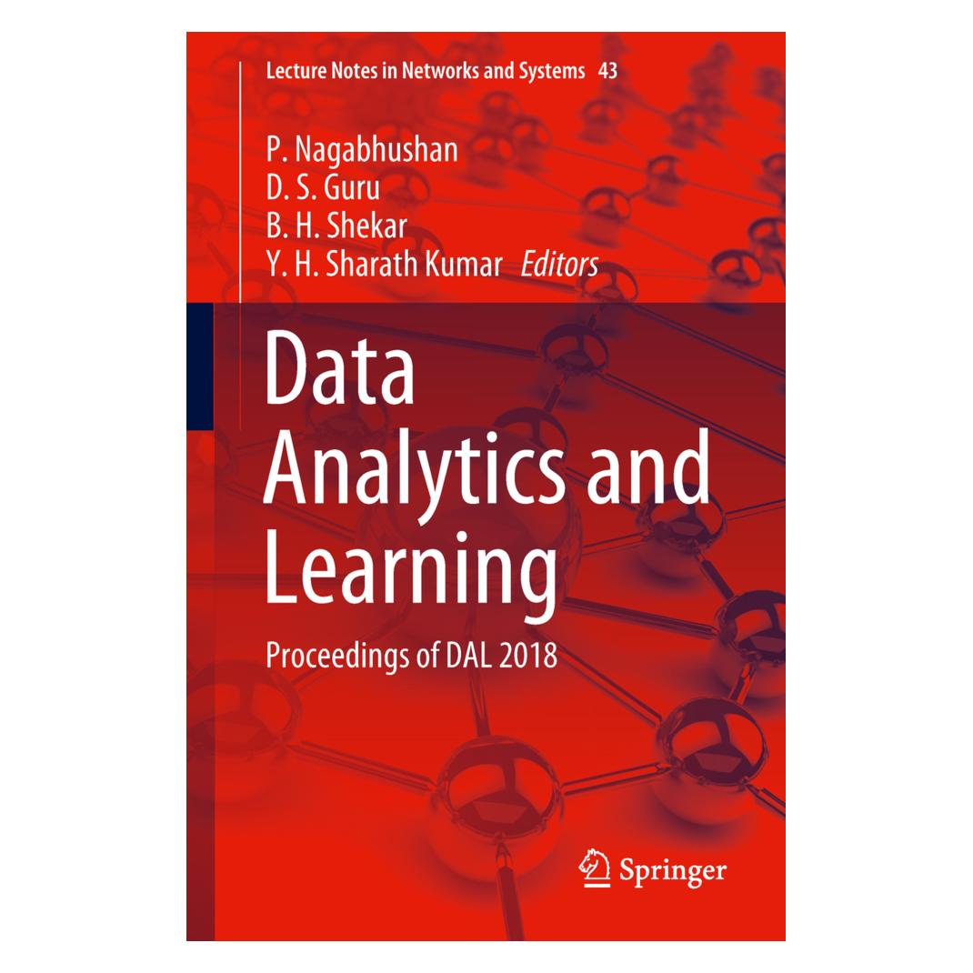 Springer Data Analytics and Learning (Englisch, Softcover, B. H. Shekar, D. S. Guru, P. Nagabhushan, Y. H. Sharath Kumar) (56006535)