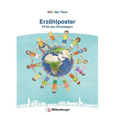 ABC der Tiere – Fit für den Schulbeginn – Erzählposter, Set von Kerstin Mrowka-Nienstedt,Lena Zimmermann, Mildenberger Verlag GmbH, 978-3-619-14782-3