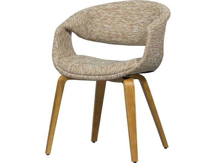 Esszimmerstuhl WOOOD, beige (sand), H:78cm, Stühle, Esszimmerstuhl