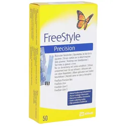 Freestyle Precision Blutzucker Teststr.o.codierung 50 St