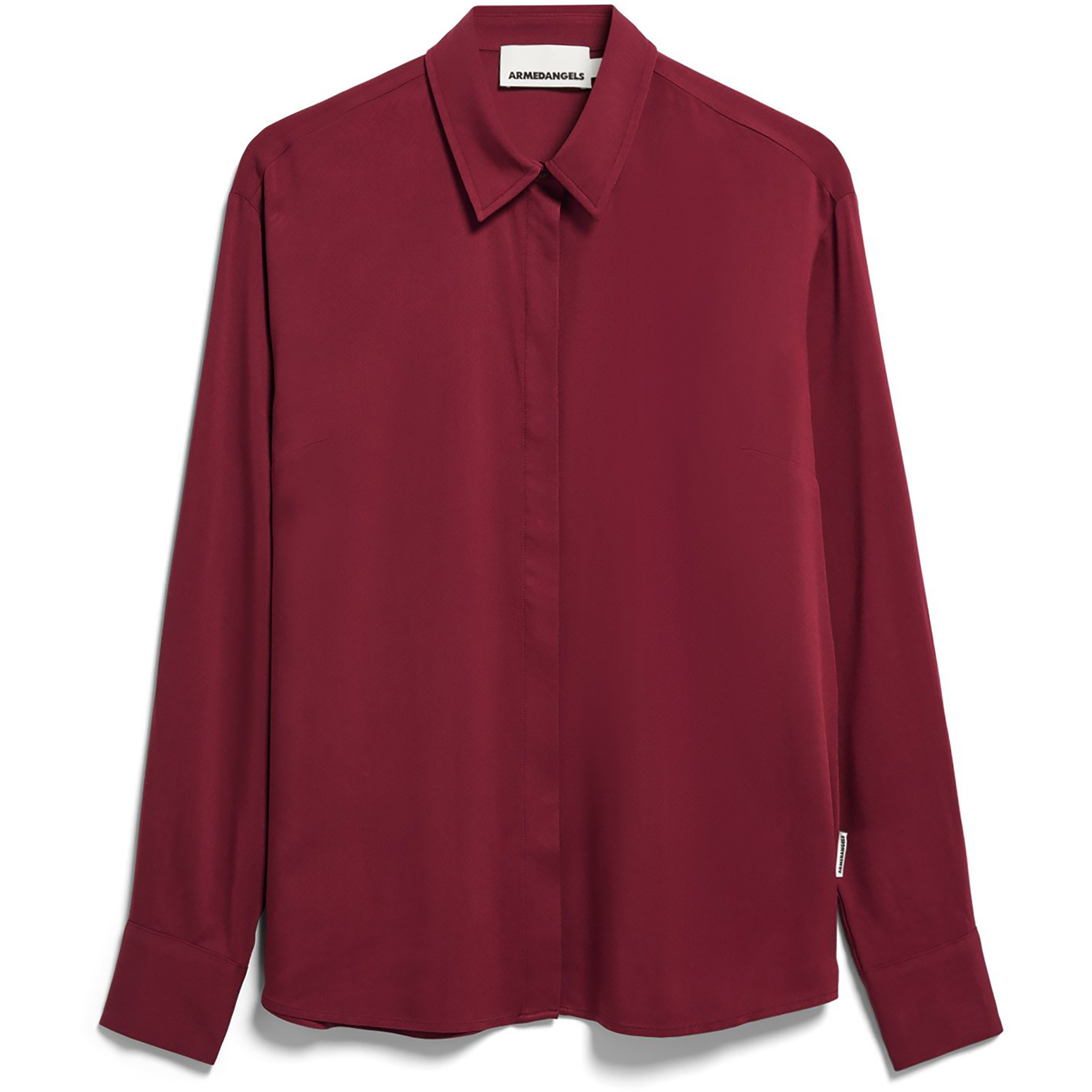 Armedangels Larisaana Damen Blusen rot Größe L Lifestyle Kühlend