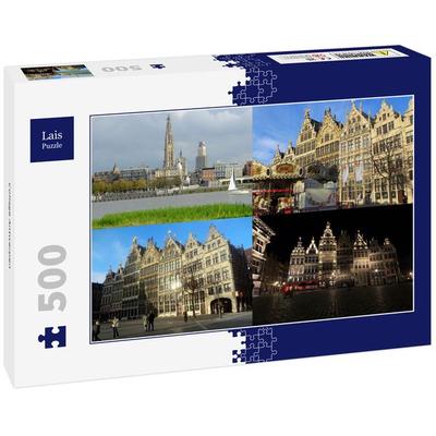 Lais Puzzle Collage Antwerpen 500 Teile