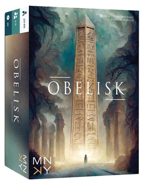 Mnky - Obelisk: Het kaartspel van Rebo Publishers