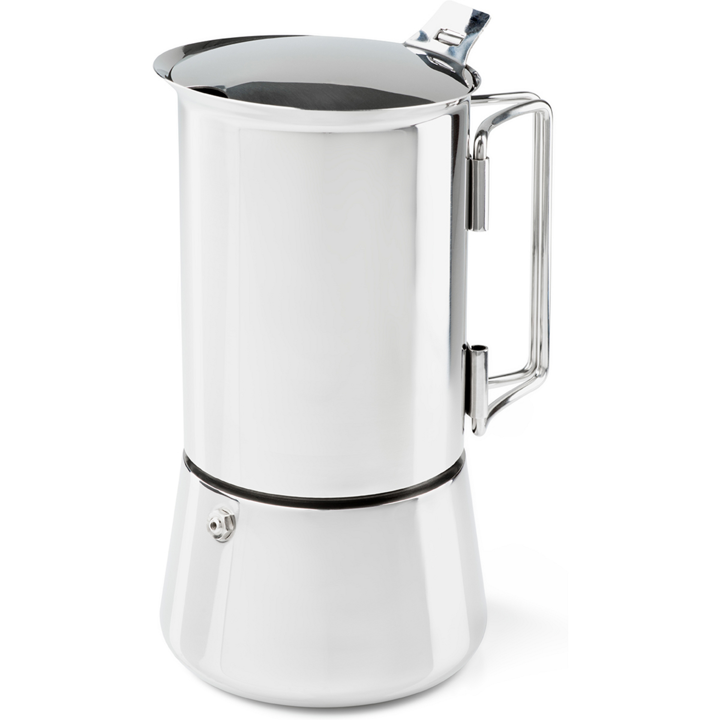 GSI Mokka Espresso Pot Camping Kochgeschirr silber