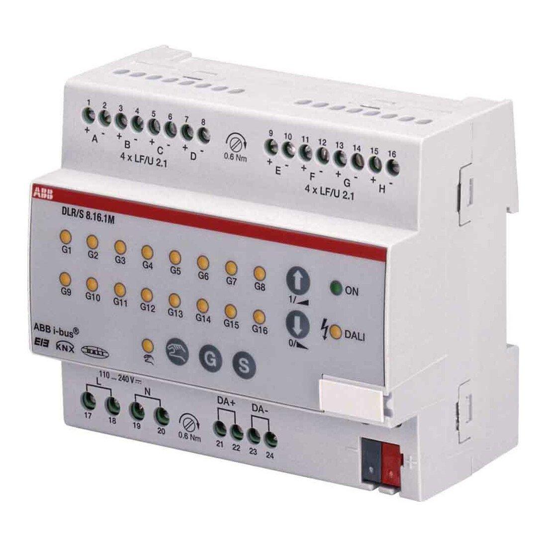 ABB Stotz S&J DALI Lichtregler 8-fach REG DLR/S8.16.1M (2CDG110101R0011)